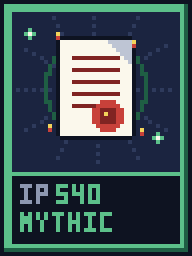 The Devil's Contract: mythic card, Item Power 540