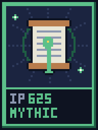 The Precedent Scroll: mythic card, Item Power 625